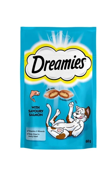 Dreamies Somonlu Kedi Ödül Bisküvisi 60 G - 2