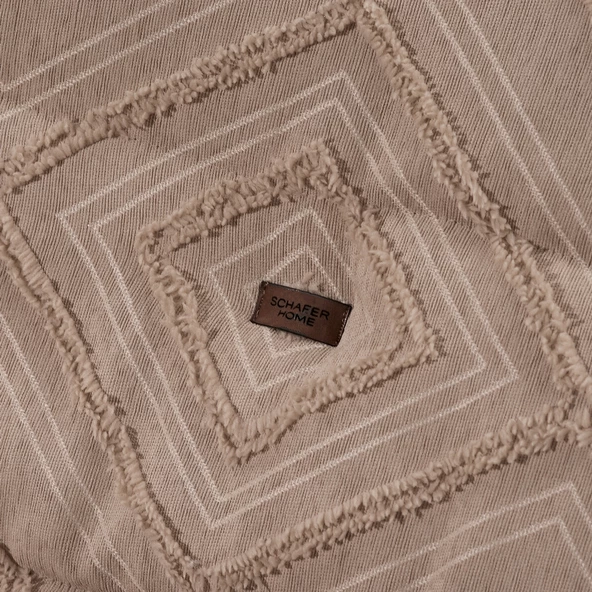 Schafer Home Mona Çift Kişilik Şönil Yorgan Seti 6 Parça-Bej - 2