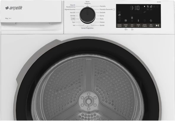 Arçelik 900 KMX 9 KG A++ Isı Pompalı Kurutma Makinesi - 4