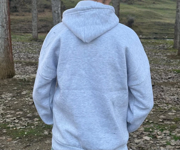 Baskısız Sweatshirt - Resim 2