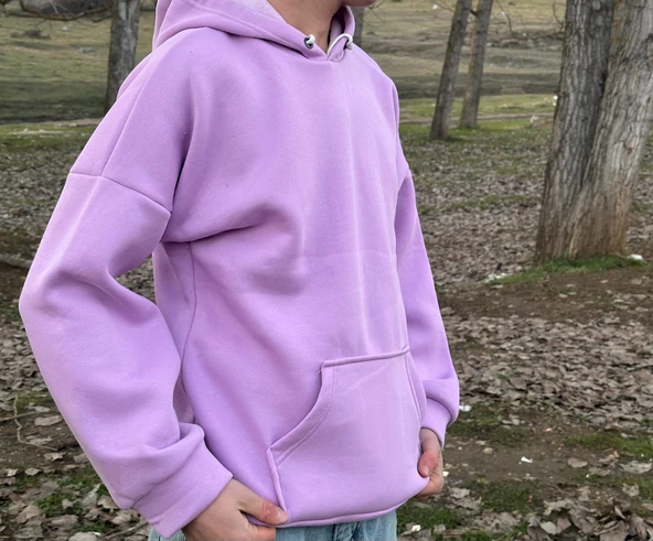 baskısız sweatshirt