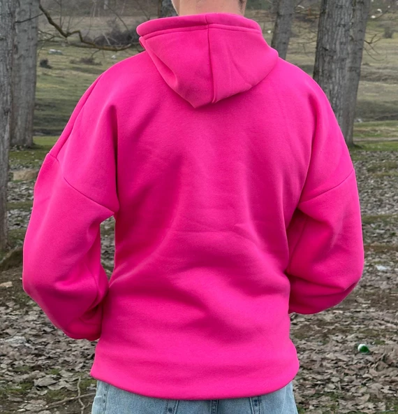 Baskısız sweatshirt - Resim 2