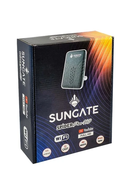 SUNGATE SPİDER PLUS HD MİNİ UYDU ALICISI - Resim 3