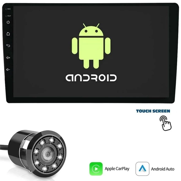 NAVİNSUN TABLET MULTİMEDYA ANDROİD 10 İNÇ 2+32GB CARPLAY MİRRORLİNK - 4