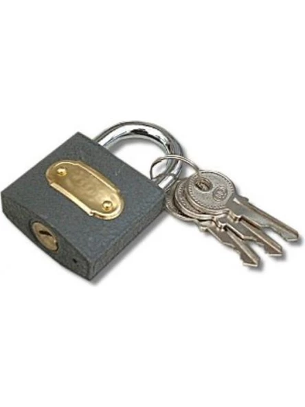 Ymk Gri Asma Kilit 63 MM YMK-1263 - Resim 2