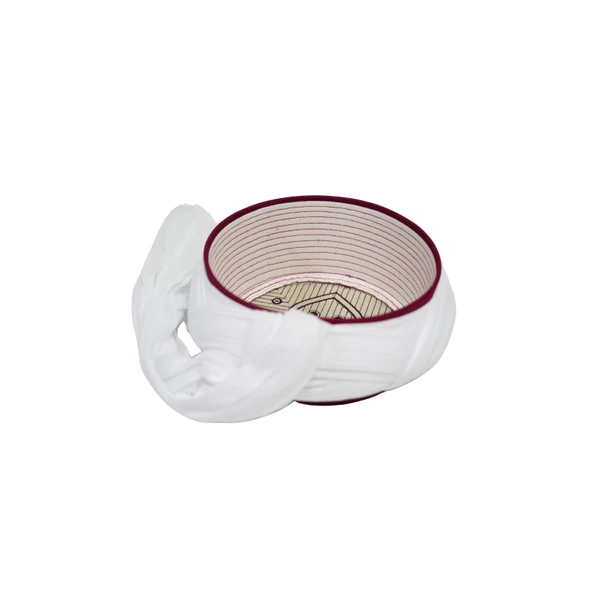Taylasanlı Sarık-Beyaz Kumaş-Bordo Takke-Çapraz Sarım-Nali Şerif-7 metre - 5