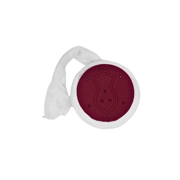 Taylasanlı Sarık-Beyaz Kumaş-Bordo Takke-Çapraz Sarım-Nali Şerif-7 metre - 2