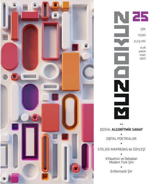 Buzdokuz Dergi 25.Sayı Ocak-Şubat-Mart 2025 ürün görseli 1