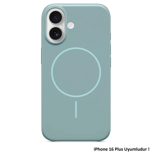 İphone 16 Plus Uyumlu Premium Özel Seri Magsafe Think Kılıf - Resim 4