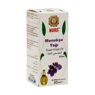 Soğuk Sıkım Menekşe Yağı 20 ml