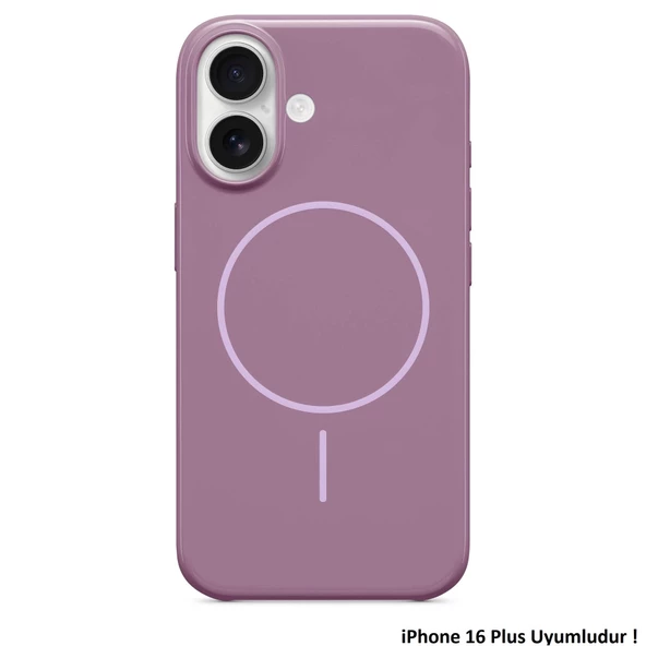 İphone 16 Plus Uyumlu Premium Özel Seri Magsafe Think Kılıf ürün görseli