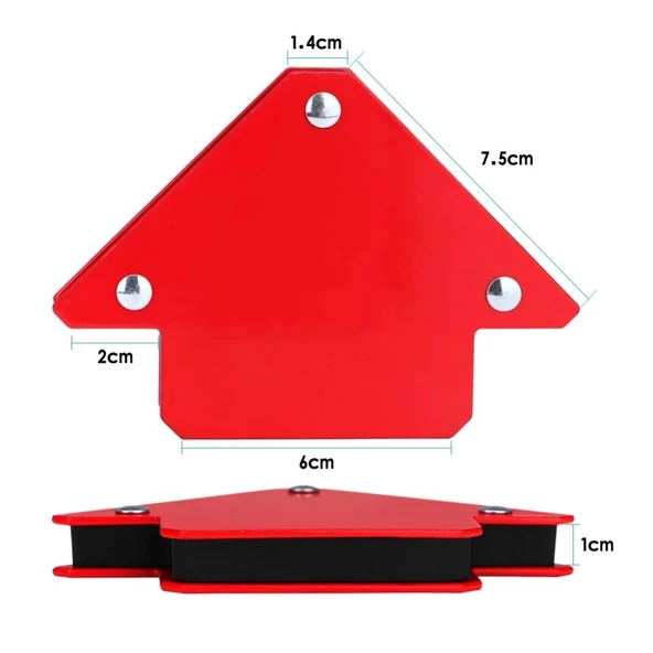 25LBS 11 KG Destekli Açılı Manyetik Kaynak Lehinleme Gönye Tutucu - 4