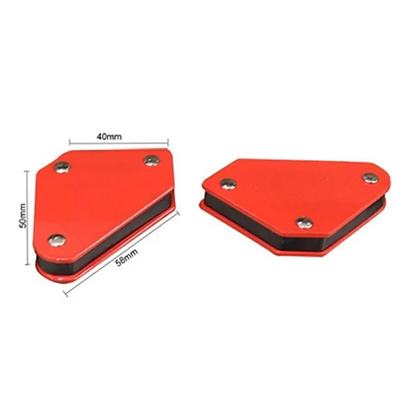 9LBS Mıknatıslı Manyetik Kaynak Lehimleme Kaynak Gönye Tutucu 4'lü Set - 3