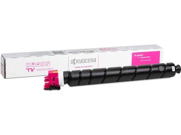 Kyocera TK-8365M Magenta Kırmızı Orjinal Fotokopi Toneri Taskalfa 2554ci 12.000 Sayfa ürün görseli 1