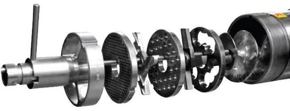 Çağdaş 42 No 42 Lik Sinir Ayıklamalı Paslanmaz Et Kıyma Makinesi 380V - 2