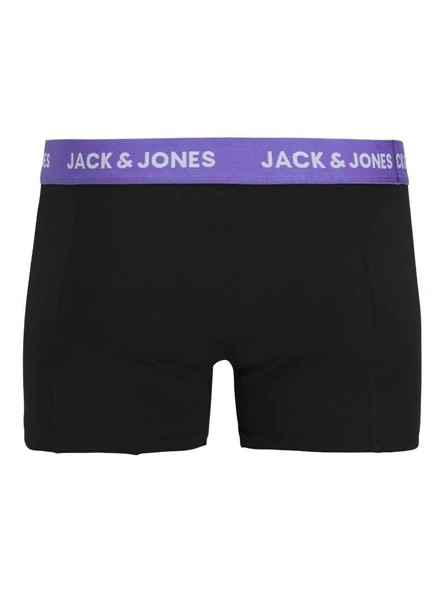 Jack Jones Caxel Solıd 3 Lü Paket Erkek Boxer 12268482 - Resim 3