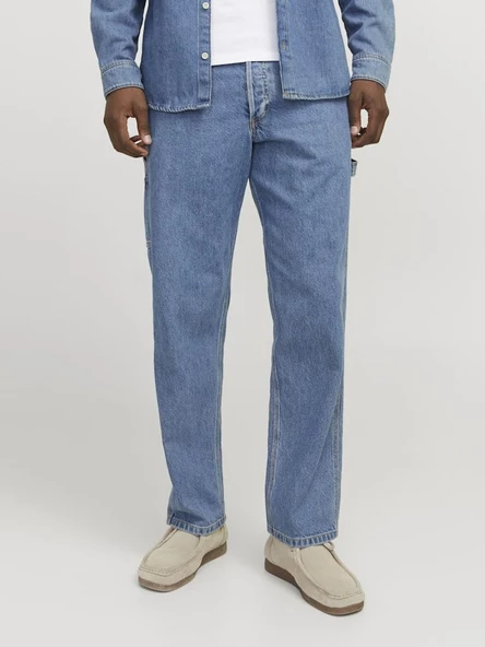 Jack Jones Eddıe Loose Fıt Erkek Jean Pantolon 12269506 - 9