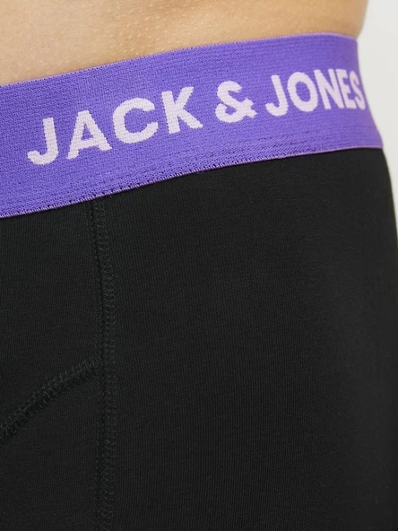Jack Jones Caxel Solıd 3 Lü Paket Erkek Boxer 12268482 - Resim 10