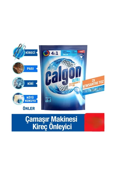 Calgon Kireç Önleyici 4'ü 1 Arada Ultra Konsantre Toz 750 gr