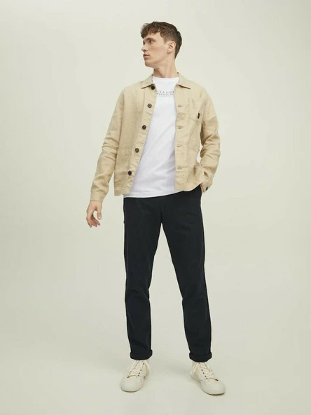 Jack Jones Bluar Chıe Erkek Tişört 12217167 - 6