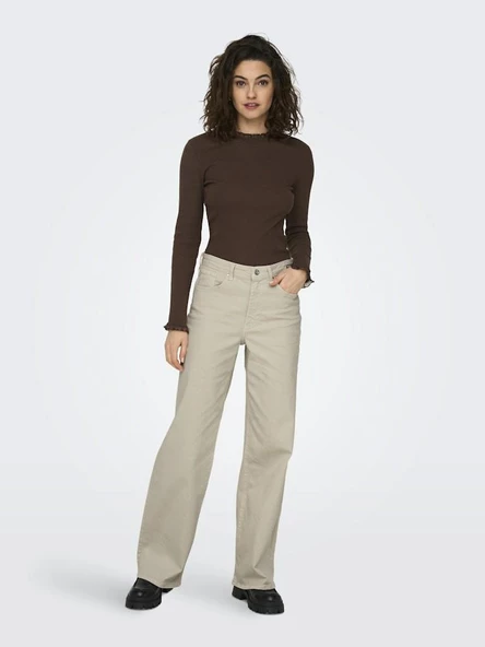 Only Juıcy Hm Wıde Leg Kadın Jean Pantolon 15288219 - 10