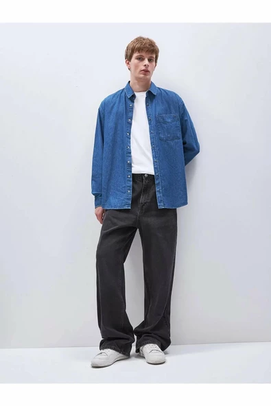 Ltb Jason Arıah Wash Erkek Jean Gömlek