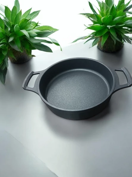Evmutfak 24 cm derin sahan yanmaz yapistirmaz ağır üründür - 2