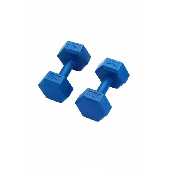 Plastik Köşeli Dambıl 3 kg Ds63