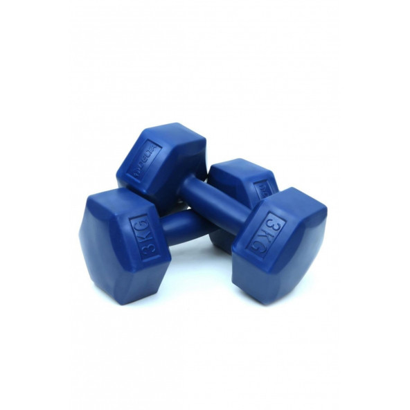 3 Kg Dambıl Seti Ağırlık Seti 3 Kg 2 Adet Pilastik Dambıl