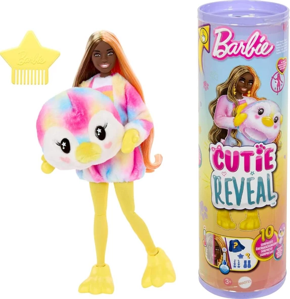 Barbie Cutie Reveal Color Dream Series - Penguin HRK40