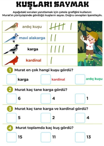 Okul Öncesi Eğlenceli Matematik YAZ-SİL Kitabı - 3