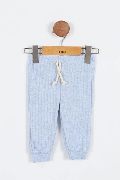 Sevimli Ayı Desenli Düğmeli Pamuklu Zıbın Uzun Kol Erkek Bebek 3'lü Takım Alt Üst Erkek Bebek Takım - 10