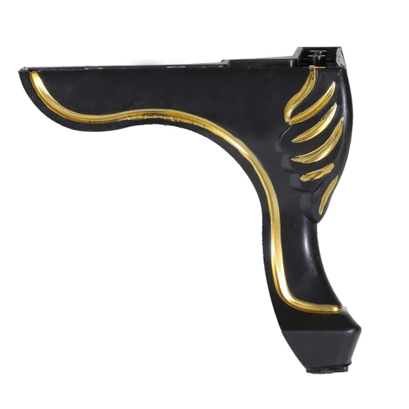 Mobilya Kanepe Masa Puf Sehpa Ayağı Baza Ayakları Siyah 14 Cm (4 ADET) - Resim 6