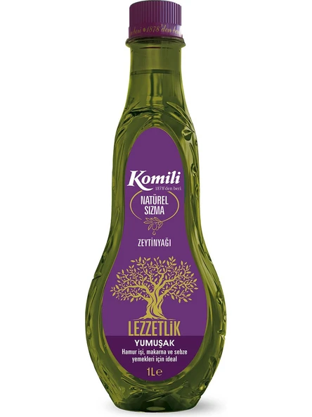 KOMİLİ NATUREL SIZMA EGEDEN ZEYTİNYAĞI 1 LT.