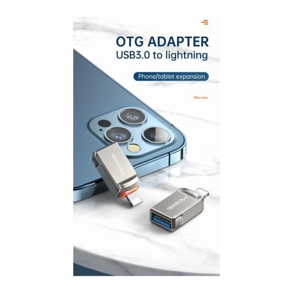 Mcdodo iPhone USB 3.0 OTG Çevirici Adaptör OT-8600 - 2