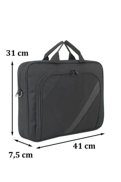 Case Club 2119 Laptop Bölmeli - Evrak El Omuz Çantası Omuz Askılı 15.6 inç - 2