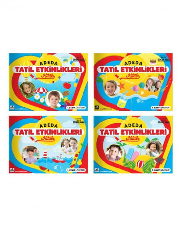 Adeda Tatil Etkinlikleri Kitap Serisi 1. Sınıf - 2