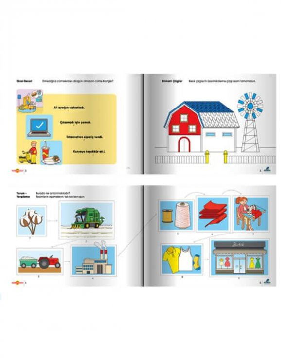Adeda Tatil Etkinlikleri Kitap Serisi 1. Sınıf - 3