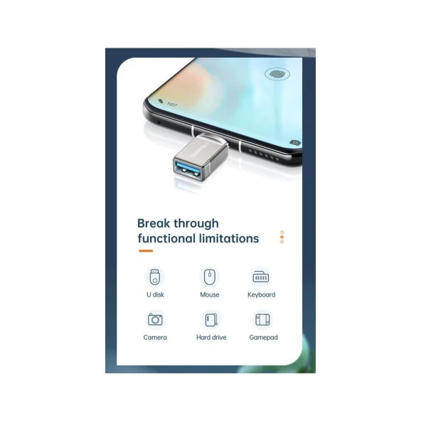 Mcdodo Typec Usb 3.0 Otg Çevirici Adaptör Ot-8730 - 3
