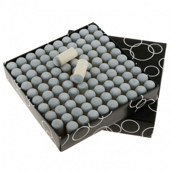 Leyaton Bilardo 10 mm İthal Istaka Geçme Uç 100 Adet (Bilardo Istaka Geçme Ucu)