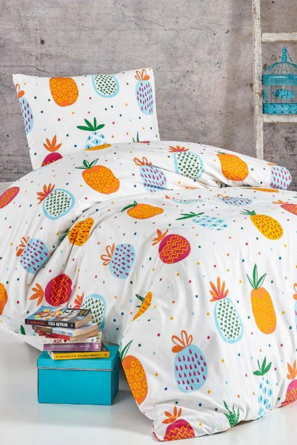 Pineapple Çift Kişilik Nevresim Takımı - 1