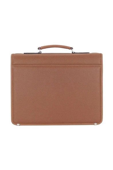 Case Club 2002 Erkek El Çantası 15.6'İnç Laptop Evrak 5 Bölmeli Su Geçirmez  Omuz Askılı - 9
