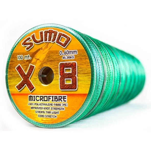 Effe Microfibre Sumo 8 Kat Örgü İp Misina 100 Metre