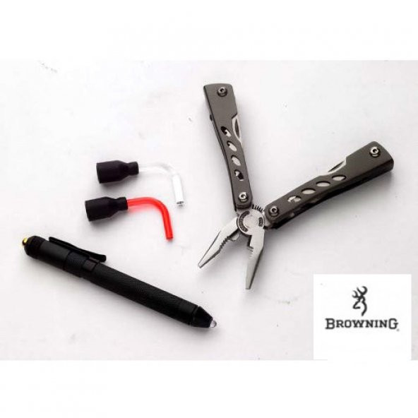 Browning MicroBlast Kalem Işık ve Işık Adaptörleri Pense
