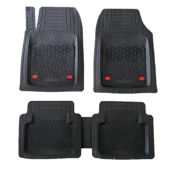 Seat İbiza HB 2004 4D HAVUZLU ÜNİVERSAL YENİ NESİL PRO PASPAS SİYAH - Resim 6