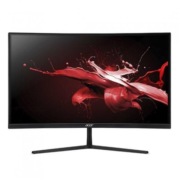 ACER NITRO EI242QRPbiipx 23.6 inc FHD VA LED 144Hz FreeSync 1MS HDMI DP Curved Monitör - Resim 1