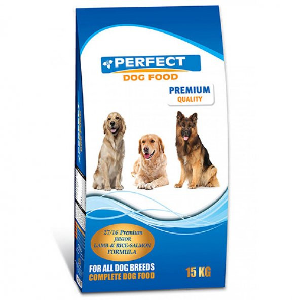 Perfect Yetişkin Kuzu Etli ve Somonlu 27/16 Köpek Maması - 15 Kg - 2