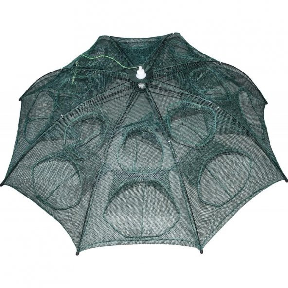 Effe Asansör 100x100 Kapalı Balık Tuzağı 16 Girişli Balık Kafesi