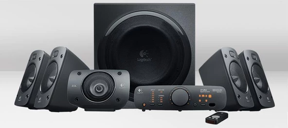 LOGITECH Z906 500W 5+1 SURROUND SES HOPARLÖR SİYAH 980-000468