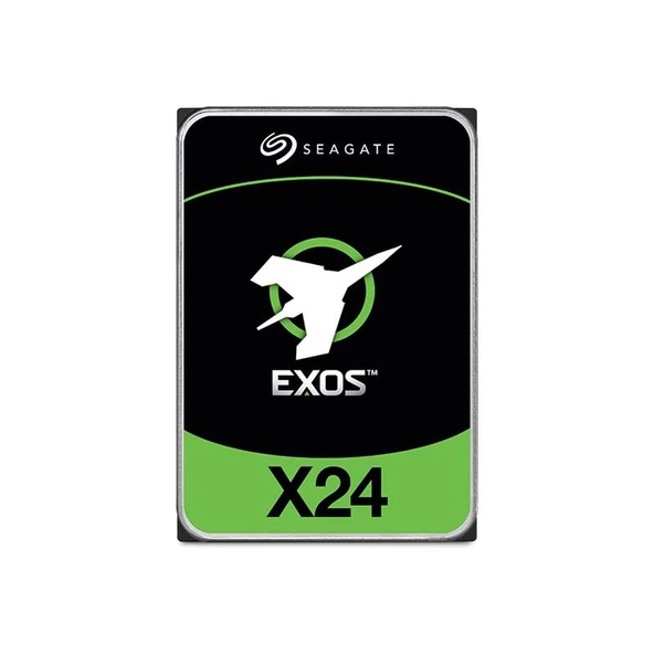 24 TB SEAGATE 3.5 EXOS SATA X24 7200RPM 512MB ST24000NM001H (RESMI DISTI GARANTILI)